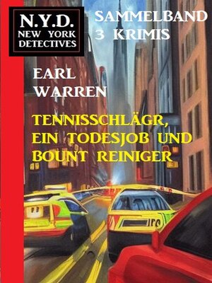 cover image of Tennisschläger, ein Todesjob und Bount Reiniger